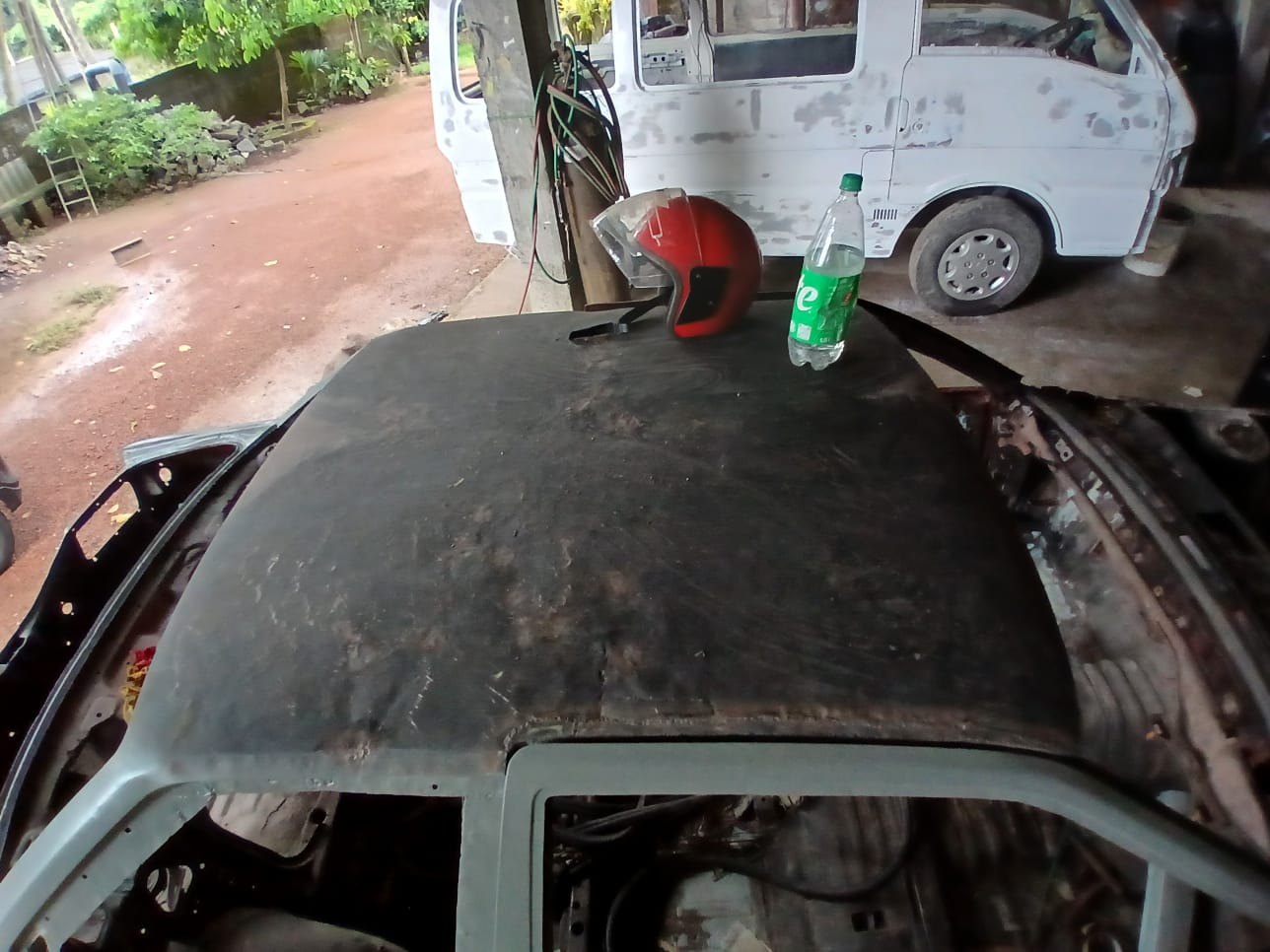 door pillar cut fix