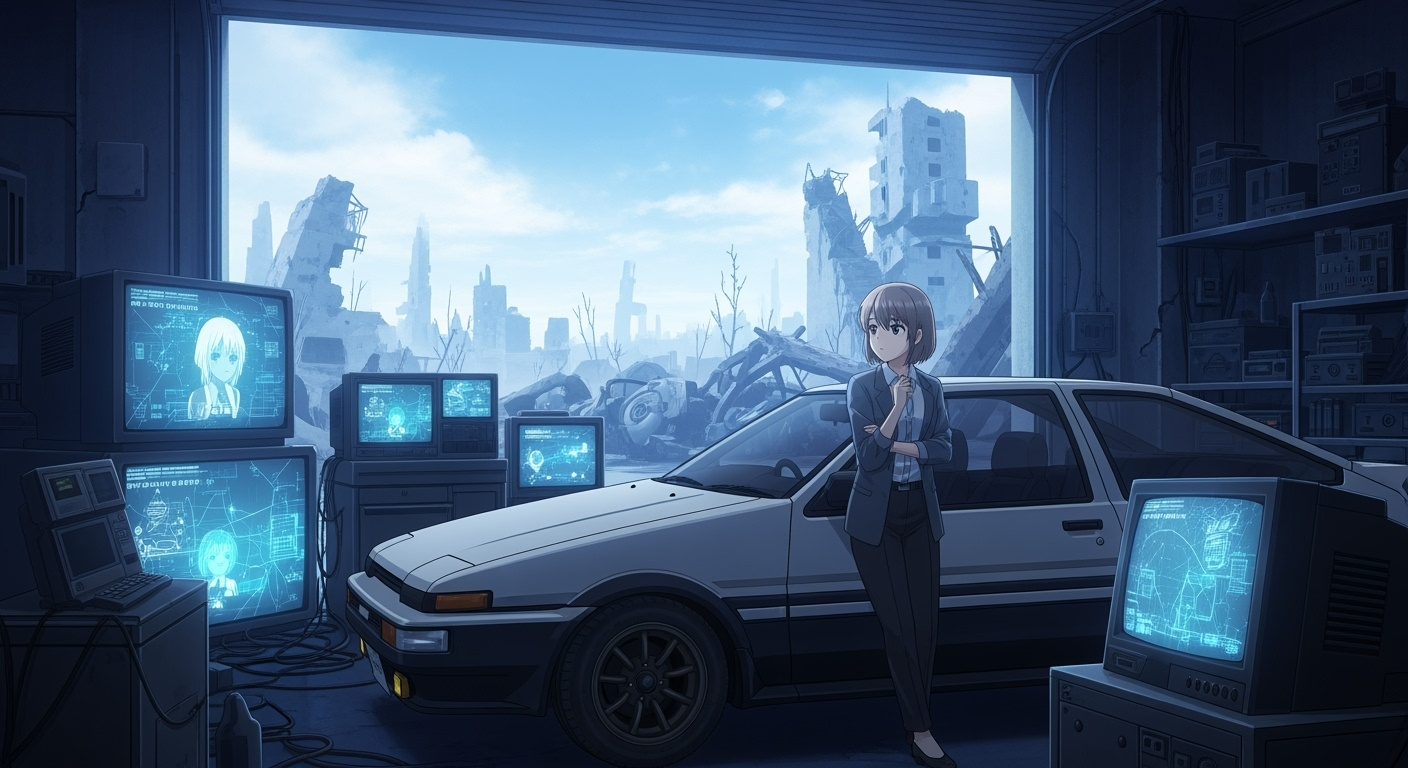 Gemini Imagen 4 Preview – Reflective Gaze